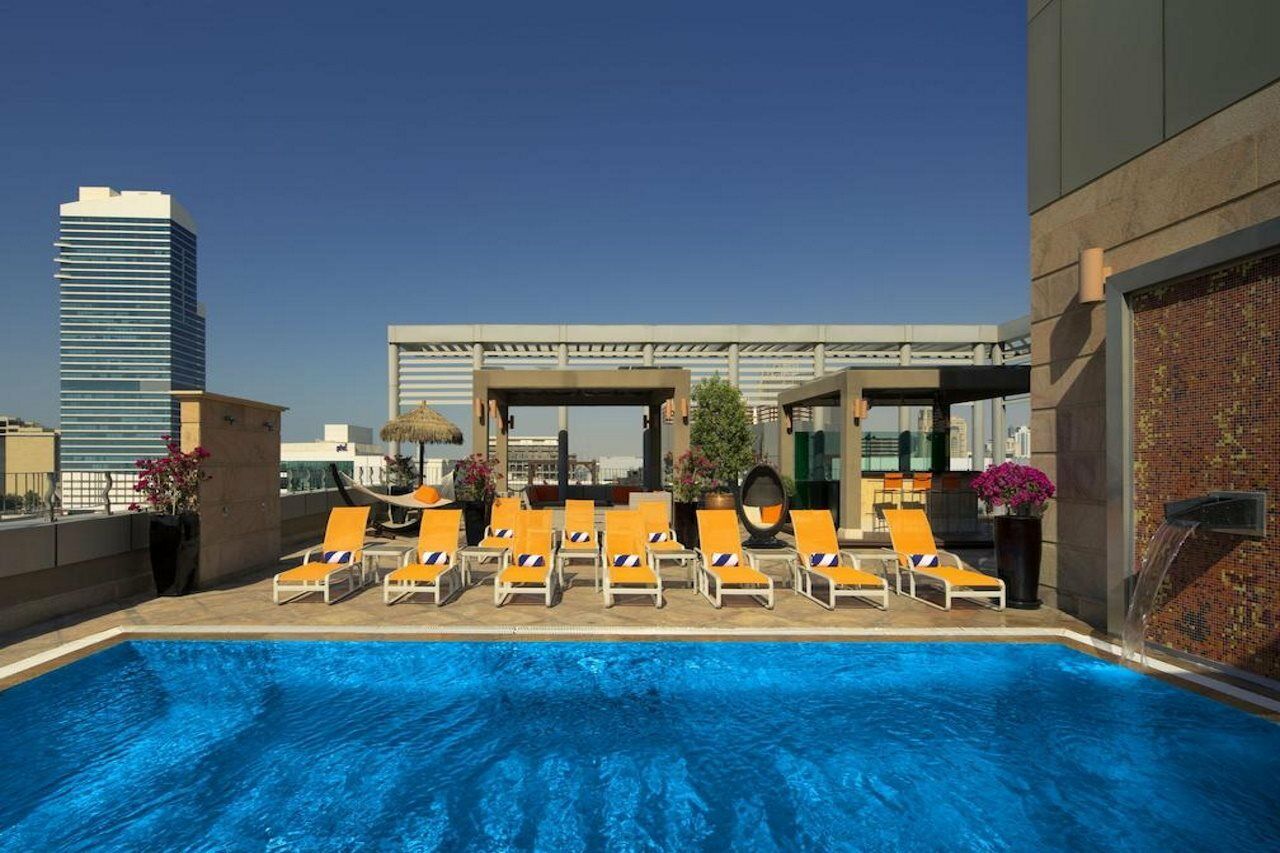 Radisson Blu Hotel, Dubai Media City Bagian luar foto